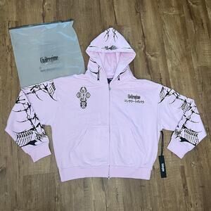 Civil regime zip up hoodie